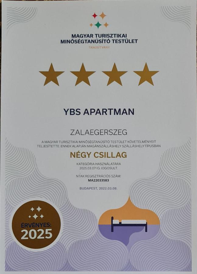Ybs Apartman Apartment ซาลาแอแกร์แซค ภายนอก รูปภาพ